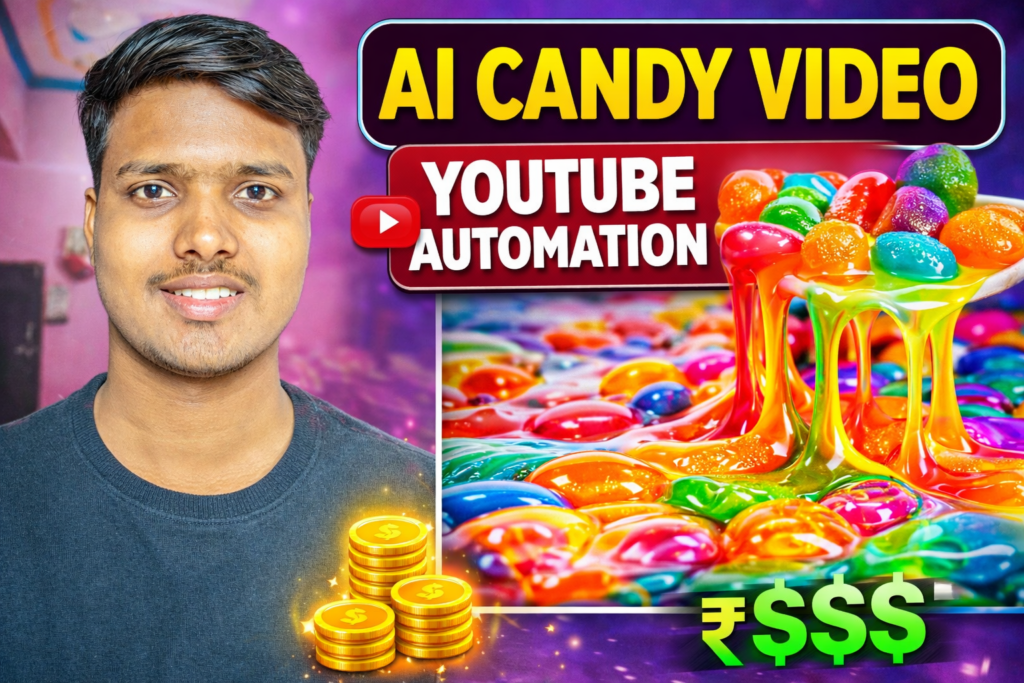 Candy youtube automation video