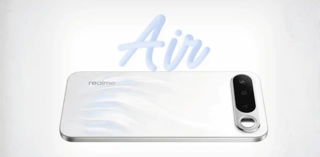 Realme 16 5G gleaming wings design