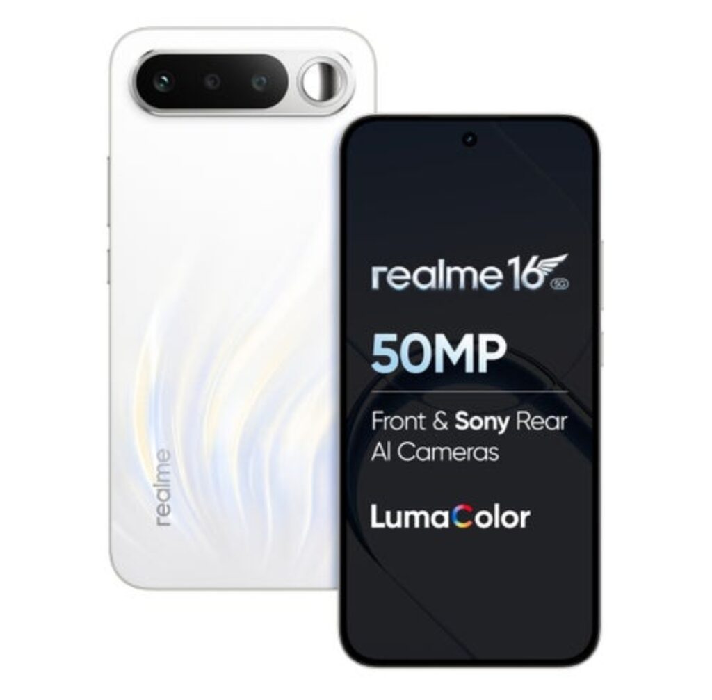 Realme 16 5G design and look